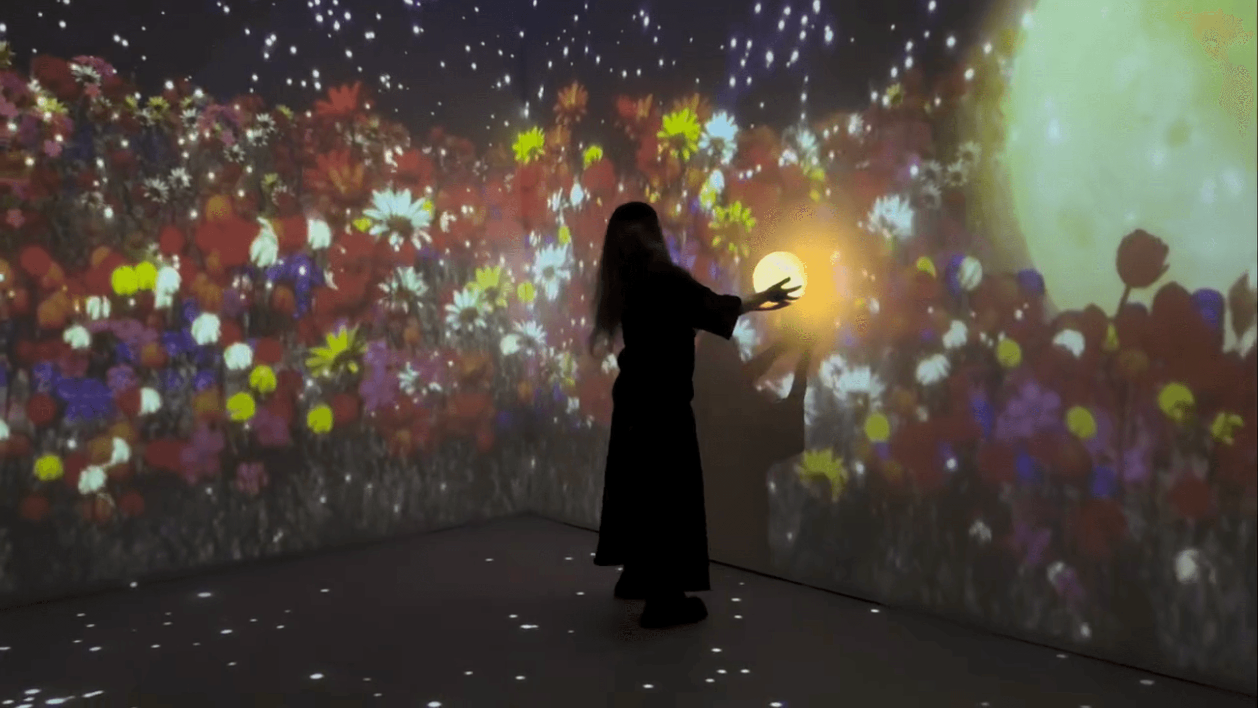 Interactive moon